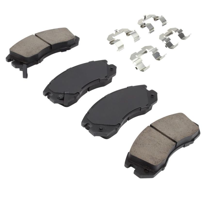 MPA 1001-0470C Quality-Built Premium Ceramic Brake Pads w/ Hardware