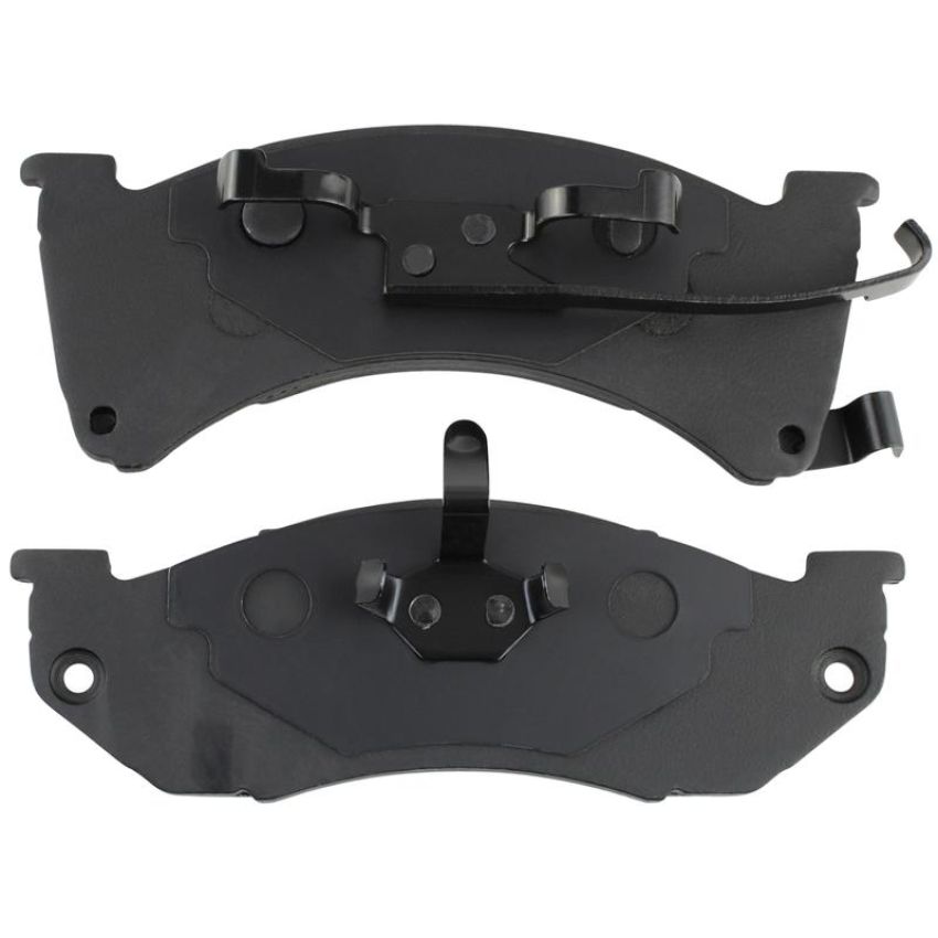 MPA 1001-0478M Quality-Built Premium Semi-Metallic Brake Pads w/ Hardware