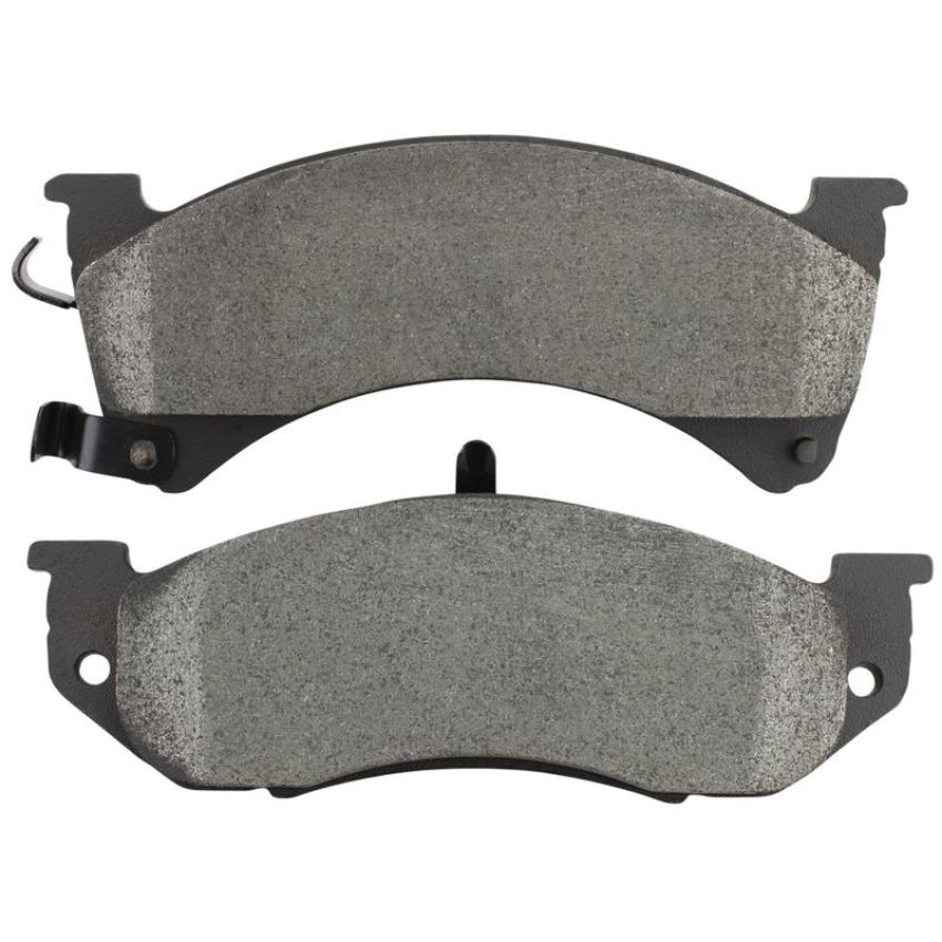 MPA 1001-0478M Quality-Built Premium Semi-Metallic Brake Pads w/ Hardware