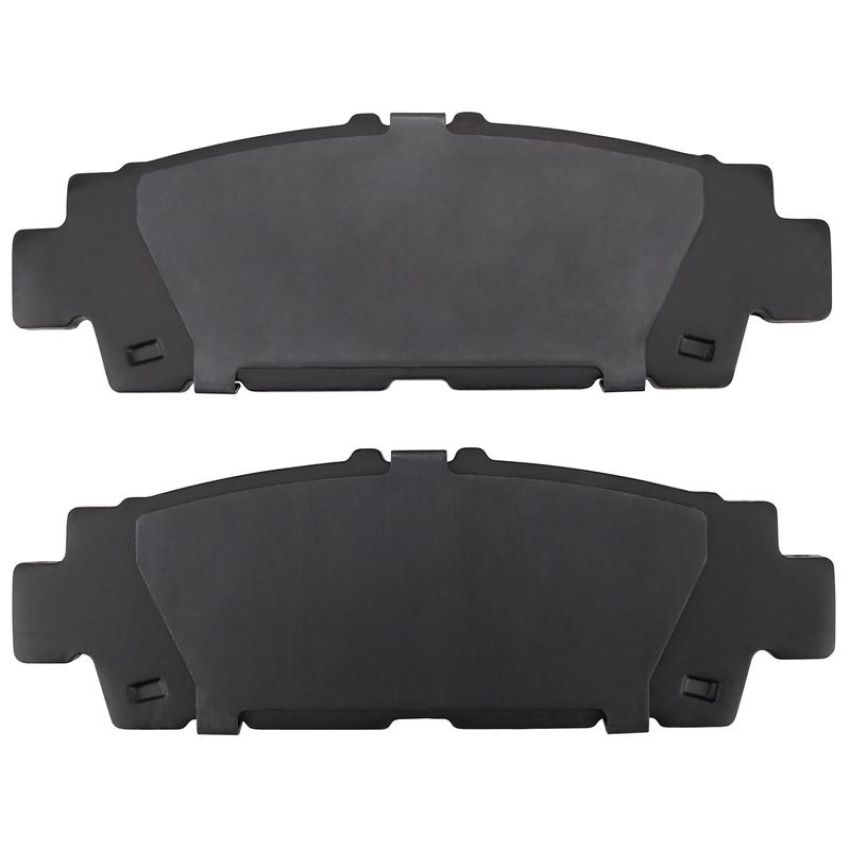 MPA 1001-0488C Quality-Built Premium Ceramic Brake Pads w/ Hardware