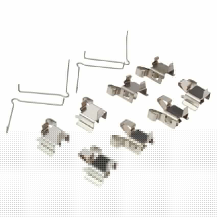 MPA 1001-0488C Quality-Built Premium Ceramic Brake Pads w/ Hardware