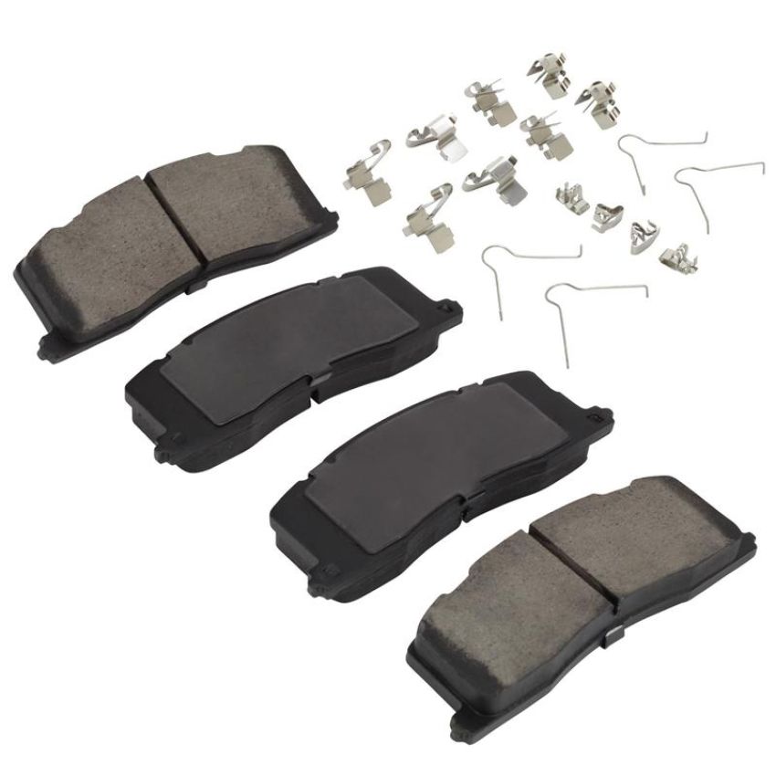 MPA 1001-0501C Quality-Built Premium Ceramic Brake Pads w/ Hardware