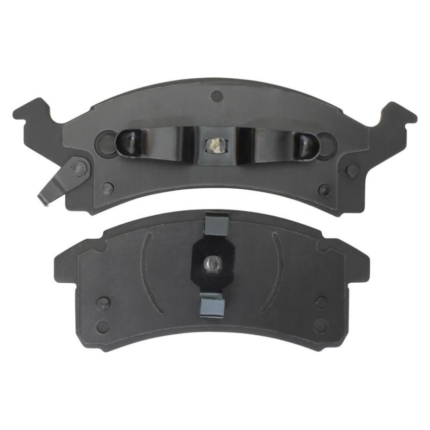 MPA 1001-0506M Quality-Built Premium Semi-Metallic Brake Pads w/ Hardware