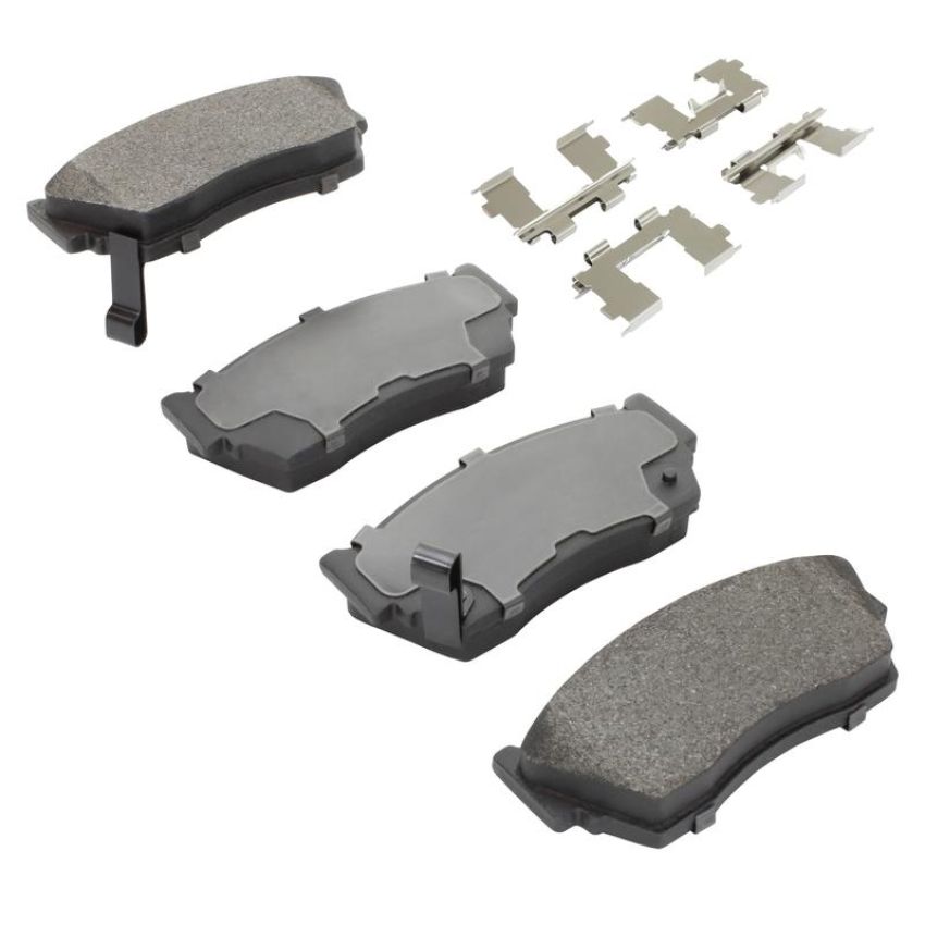 MPA 1001-0510C Quality-Built Premium Ceramic Brake Pads w/ Hardware