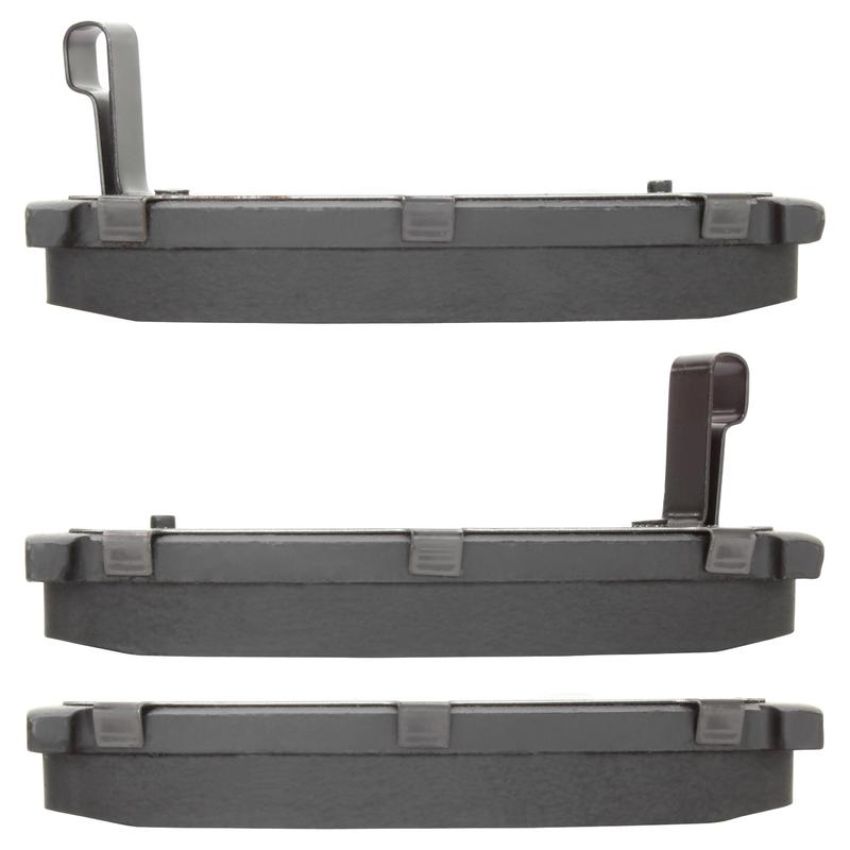MPA 1001-0510M Quality-Built Premium Semi-Metallic Brake Pads w/ Hardware