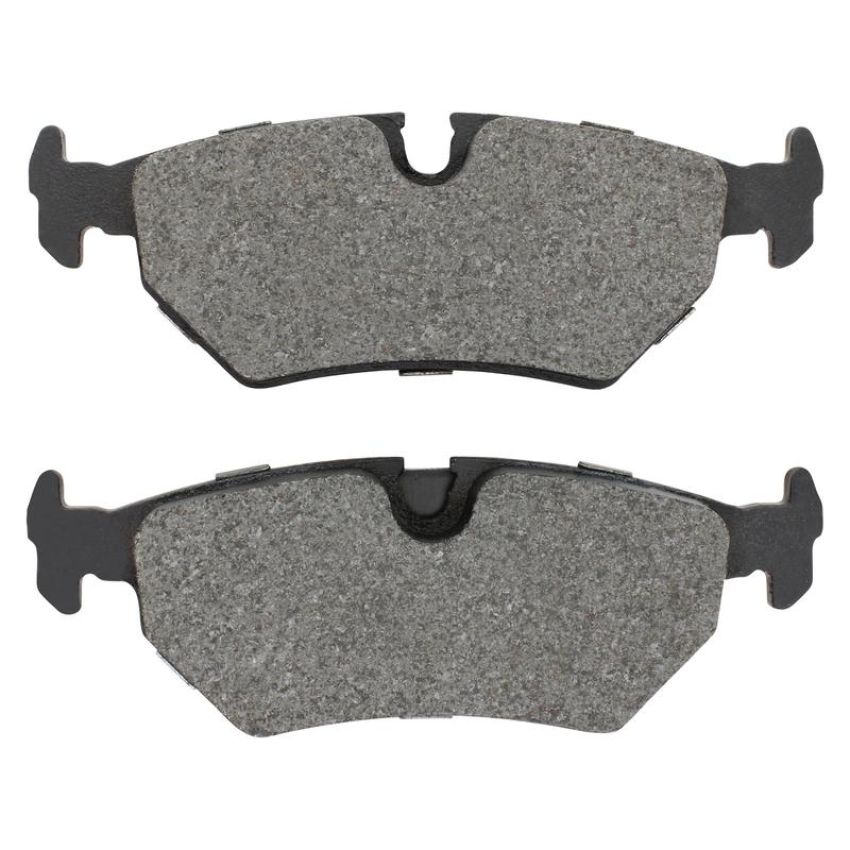 MPA 1001-0517M Quality-Built Premium Semi-Metallic Brake Pads w/ Hardware