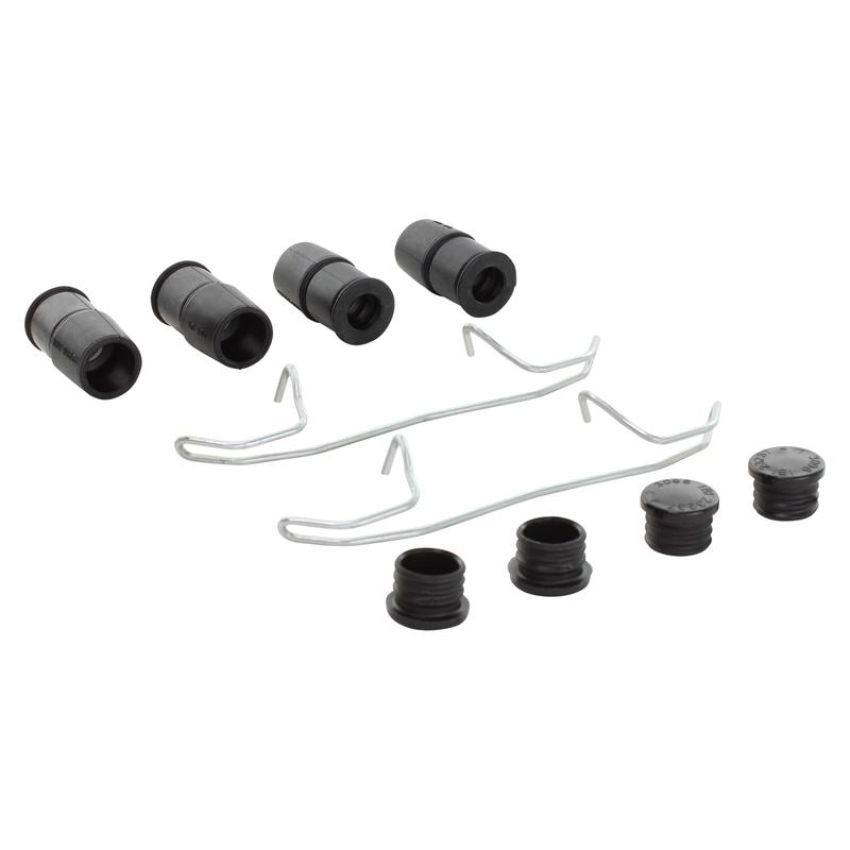 MPA 1001-0517M Quality-Built Premium Semi-Metallic Brake Pads w/ Hardware