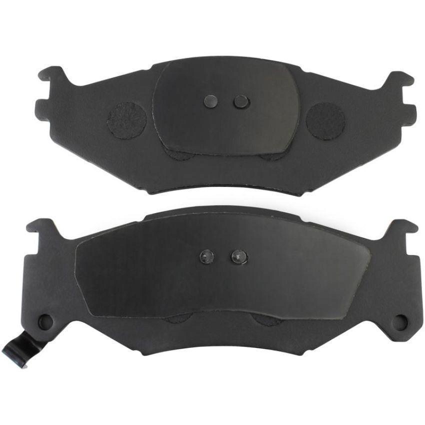 MPA 1001-0522M Quality-Built Premium Semi-Metallic Brake Pads w/ Hardware