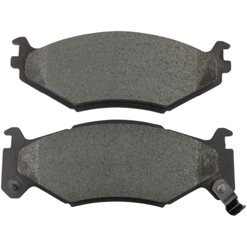MPA 1001-0522M Quality-Built Premium Semi-Metallic Brake Pads w/ Hardware