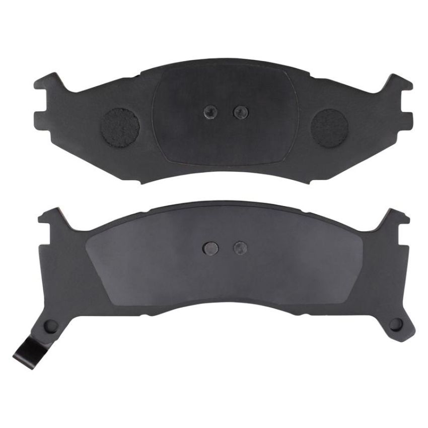 MPA 1001-0524M Quality-Built Premium Semi-Metallic Brake Pads w/ Hardware
