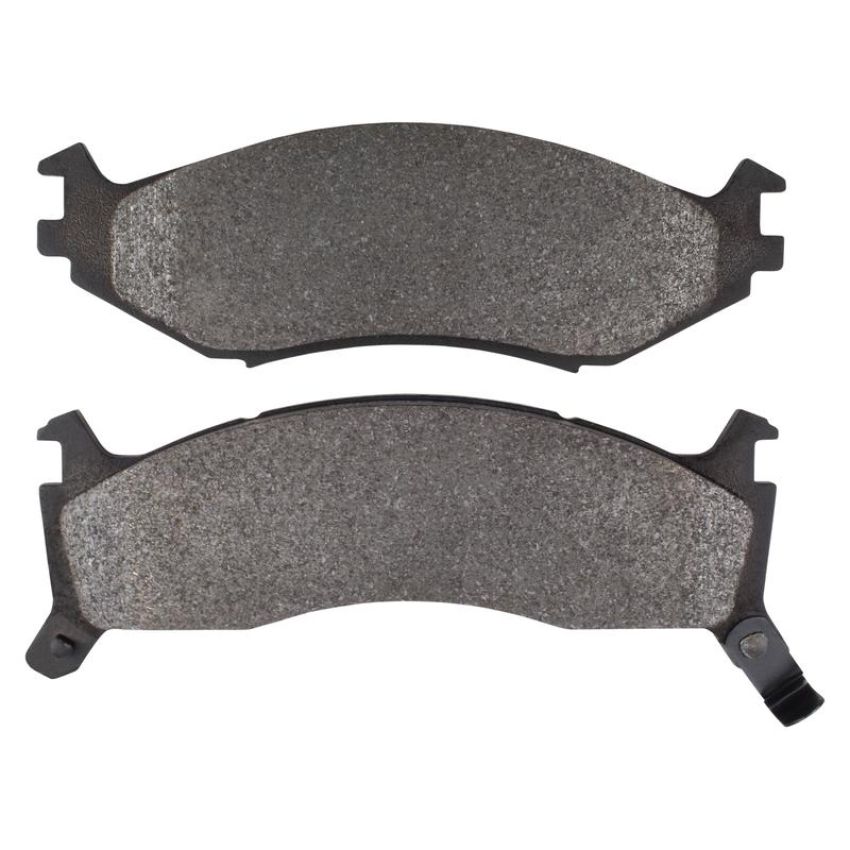 MPA 1001-0524M Quality-Built Premium Semi-Metallic Brake Pads w/ Hardware