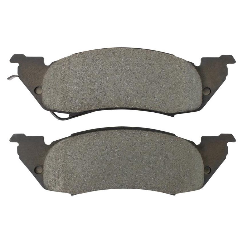 MPA 1001-0529M Quality-Built Premium Semi-Metallic Brake Pads w/ Hardware