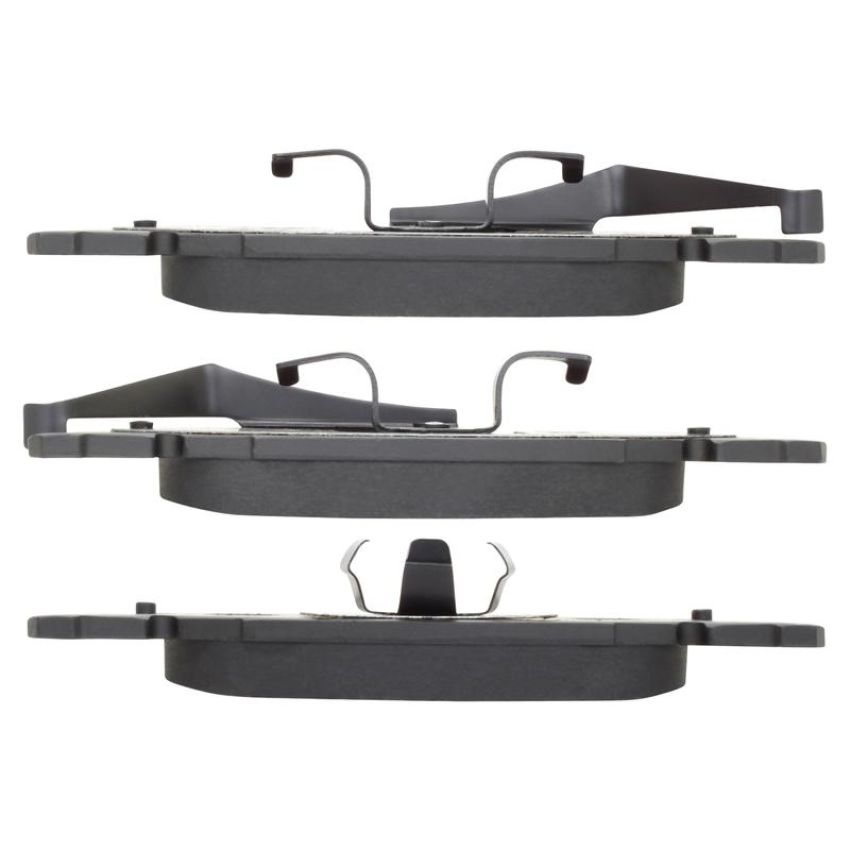 MPA 1001-0529M Quality-Built Premium Semi-Metallic Brake Pads w/ Hardware