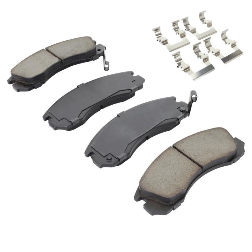 MPA 1001-0530C Quality-Built Premium Ceramic Brake Pads w/ Hardware