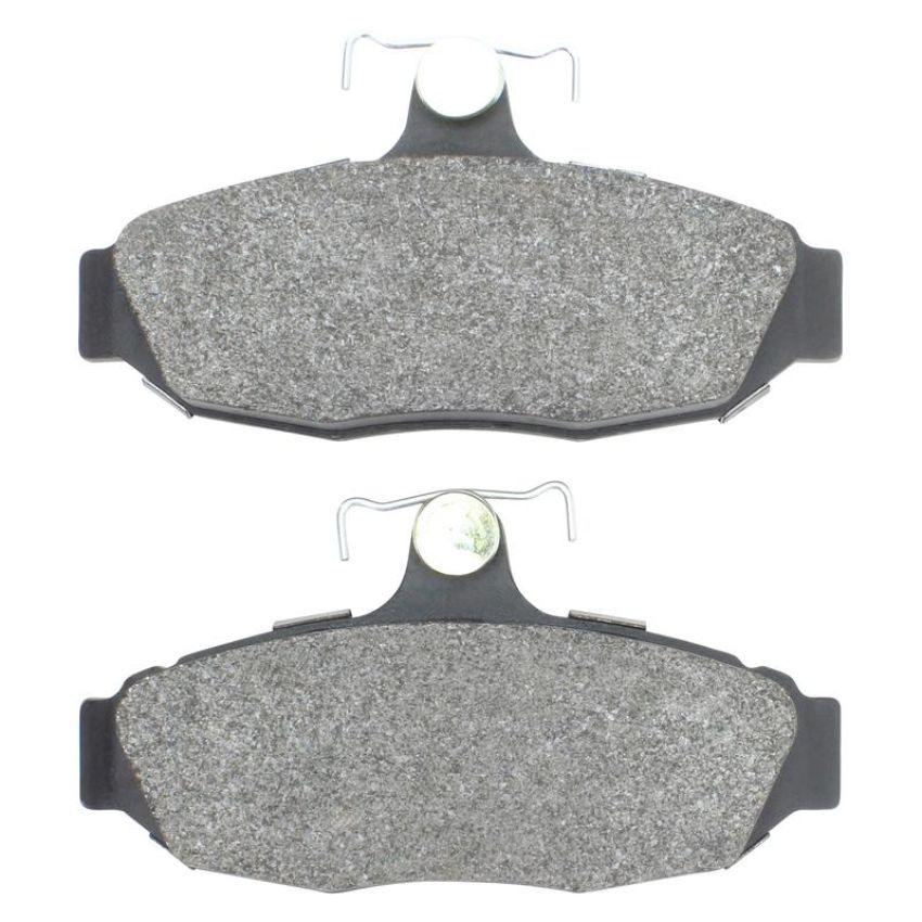 MPA 1001-0545M Quality-Built Premium Semi-Metallic Brake Pads w/ Hardware