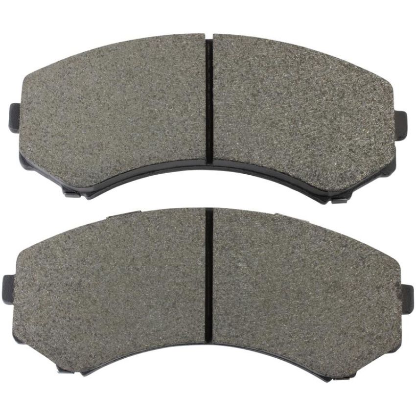 MPA 1001-0550M Quality-Built Premium Semi-Metallic Brake Pads w/ Hardware