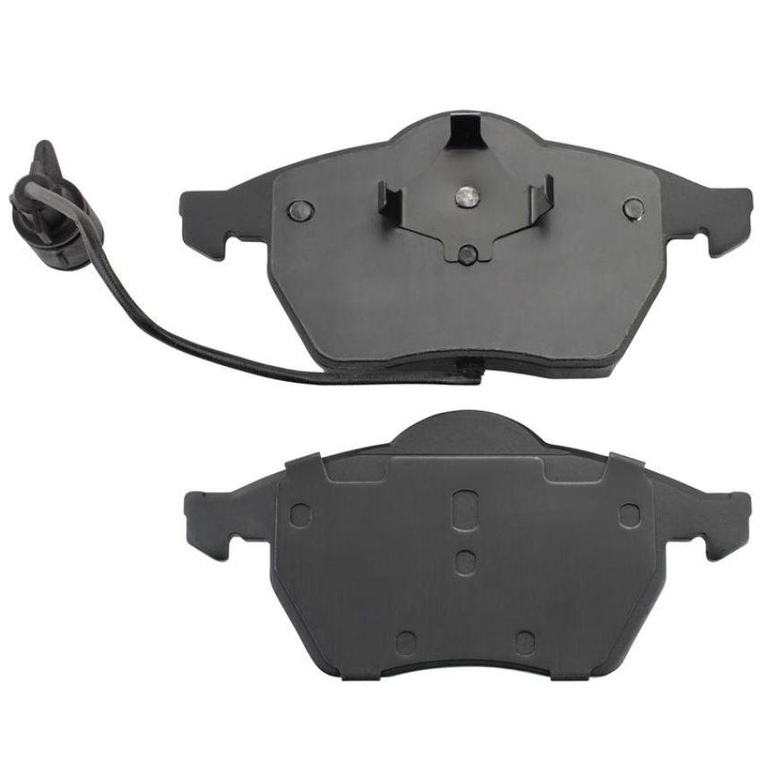 MPA 1001-0555M Quality-Built Premium Semi-Metallic Brake Pads w/ Hardware