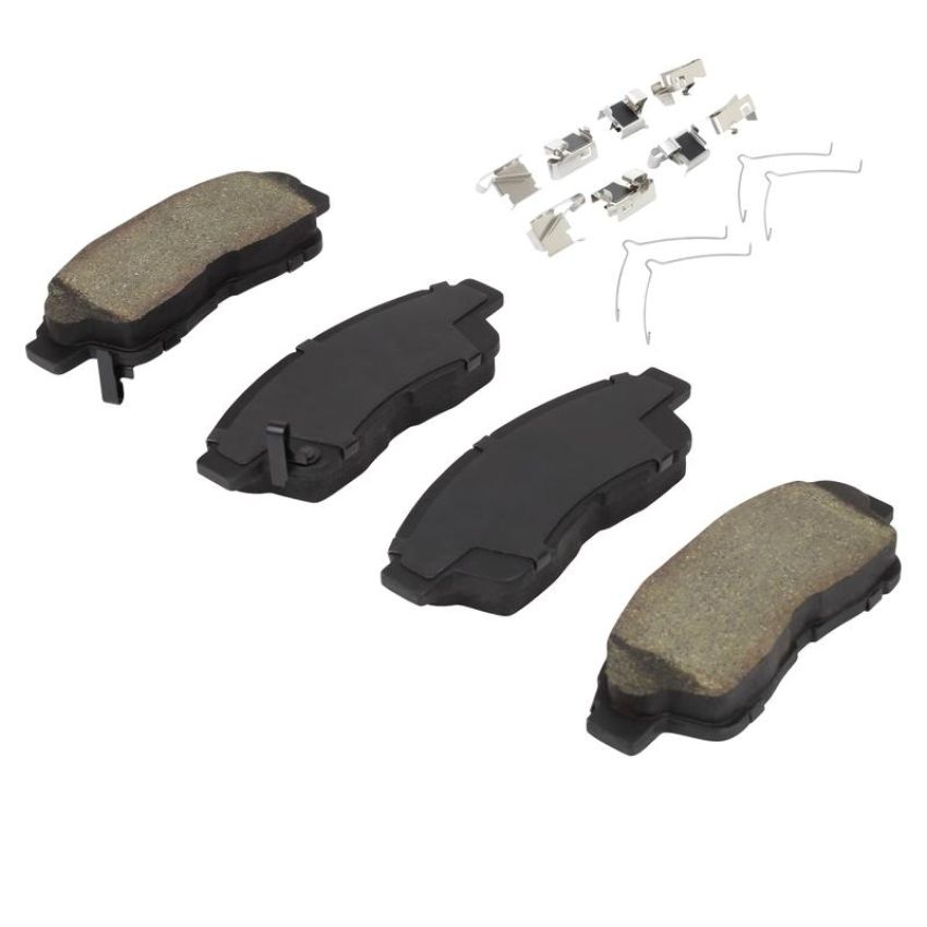 MPA 1001-0562AM Quality-Built Premium Semi-Metallic Brake Pads w/ Hardware