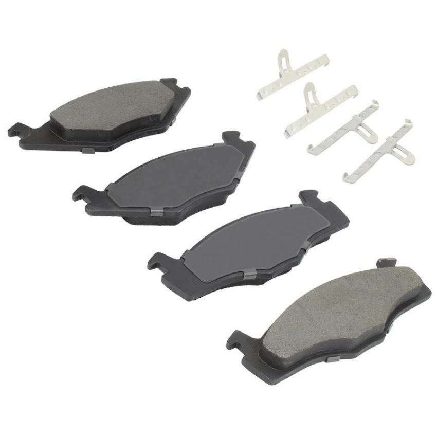 MPA 1001-0569C Quality-Built Premium Ceramic Brake Pads w/ Hardware