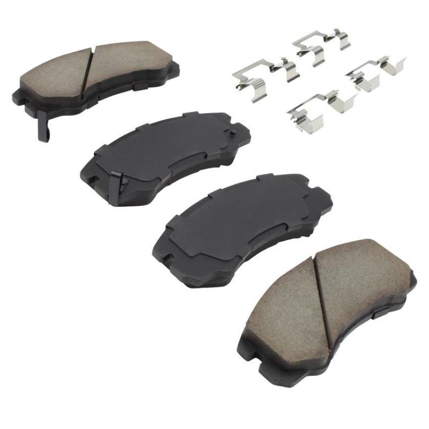 MPA 1001-0579C Quality-Built Premium Ceramic Brake Pads w/ Hardware