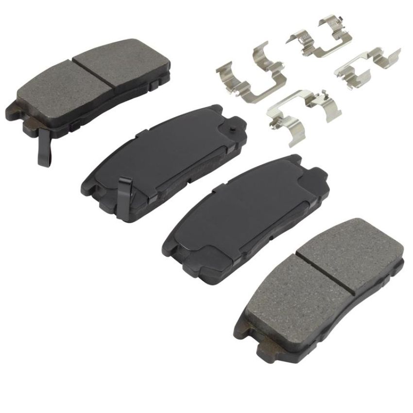 MPA 1001-0580C Quality-Built Premium Ceramic Brake Pads w/ Hardware
