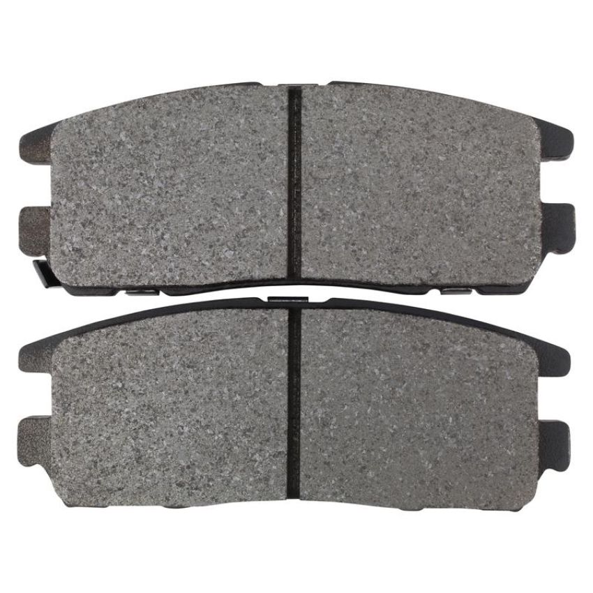 MPA 1001-0580M Quality-Built Premium Semi-Metallic Brake Pads w/ Hardware