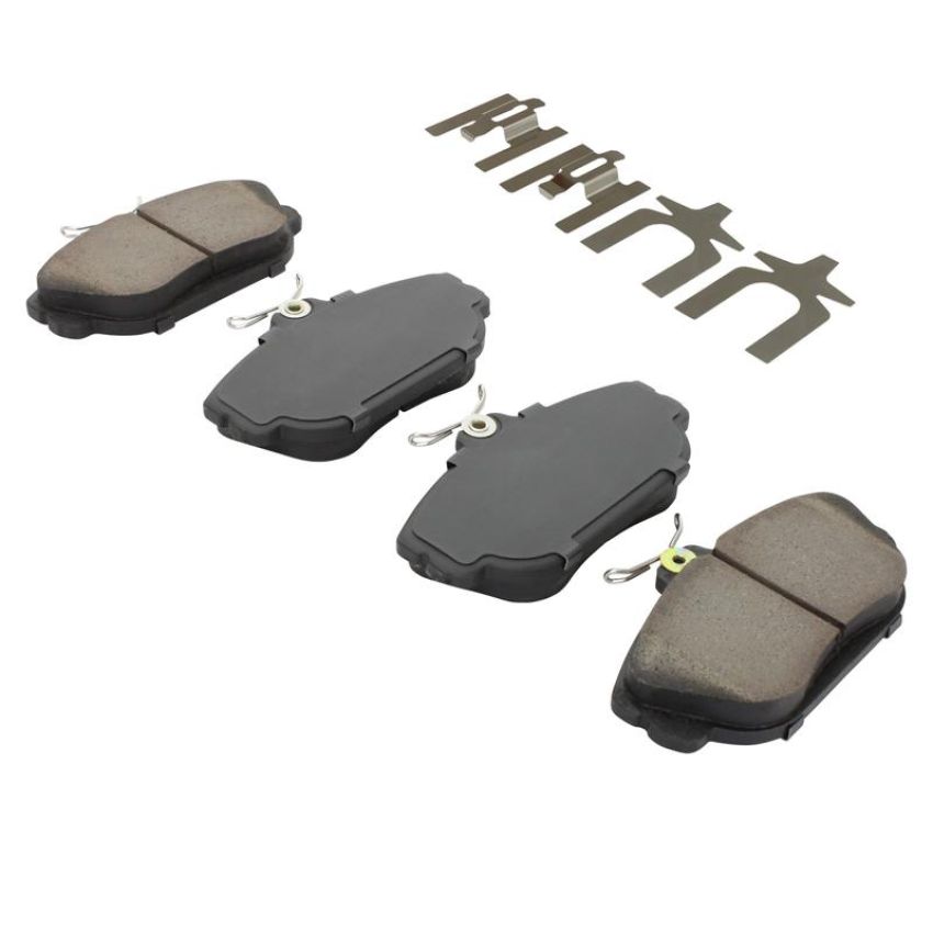 MPA 1001-0601C Quality-Built Premium Ceramic Brake Pads w/ Hardware