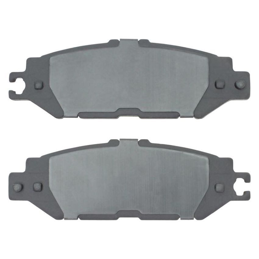 MPA 1001-0613C Quality-Built Premium Ceramic Brake Pads w/ Hardware