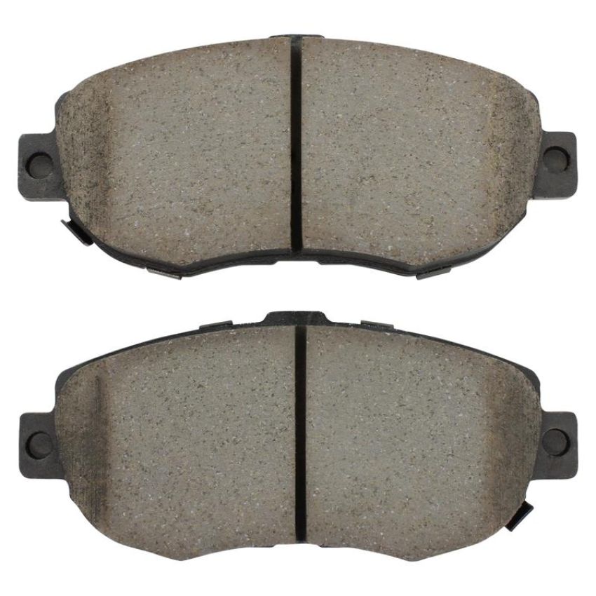 MPA 1001-0619M Quality-Built Premium Semi-Metallic Brake Pads w/ Hardware