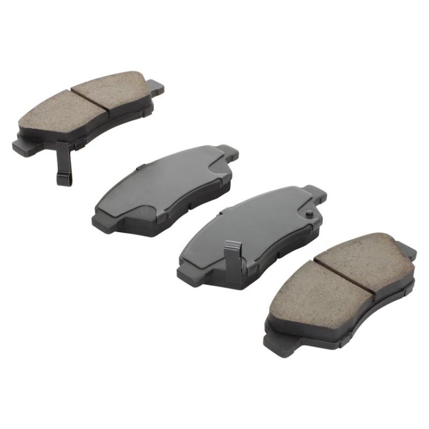 MPA 1001-0621AC Quality-Built Premium Ceramic Brake Pads w/ Hardware