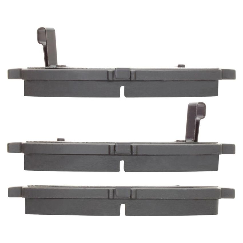 MPA 1001-0621M Quality-Built Premium Semi-Metallic Brake Pads w/ Hardware