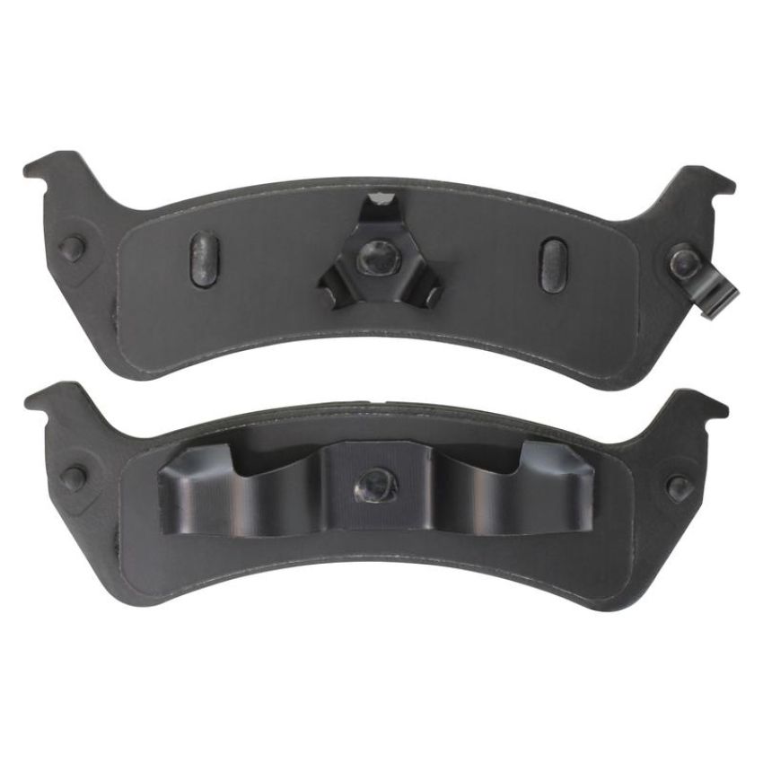 MPA 1001-0625M Quality-Built Premium Semi-Metallic Brake Pads w/ Hardware