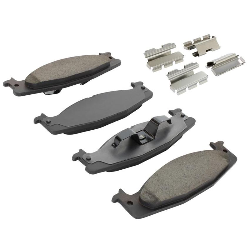 MPA 1001-0632C Quality-Built Premium Ceramic Brake Pads w/ Hardware