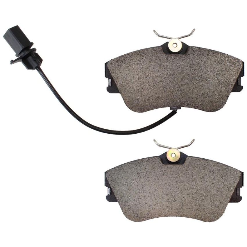 MPA 1001-0638AM Quality-Built Premium Semi-Metallic Brake Pads w/ Hardware