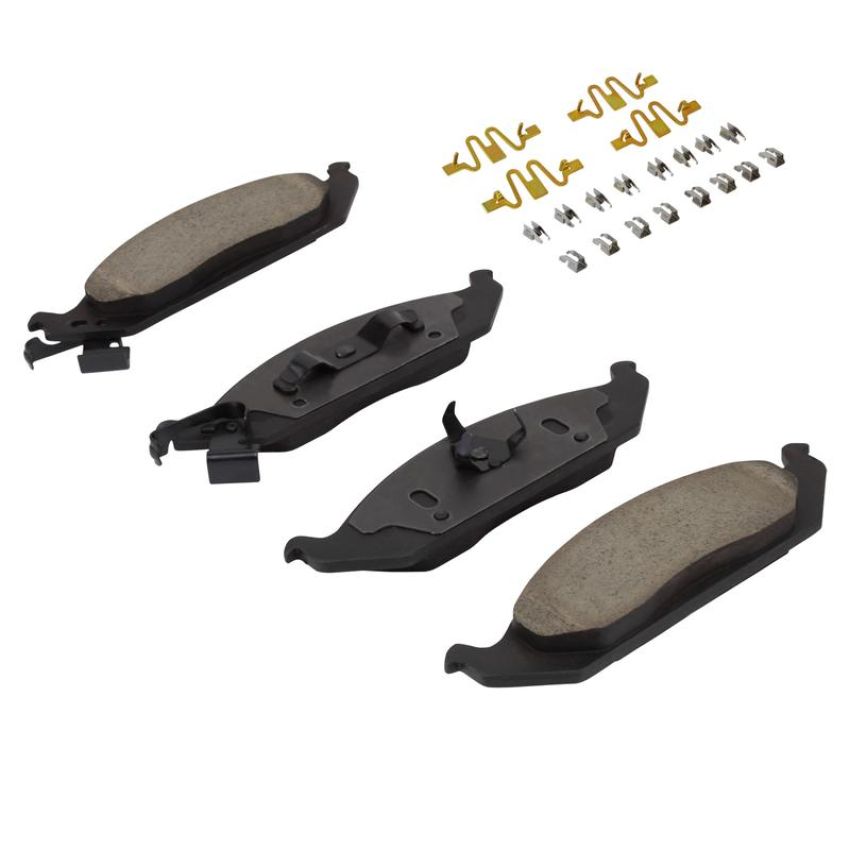 MPA 1001-0650C Quality-Built Premium Ceramic Brake Pads w/ Hardware