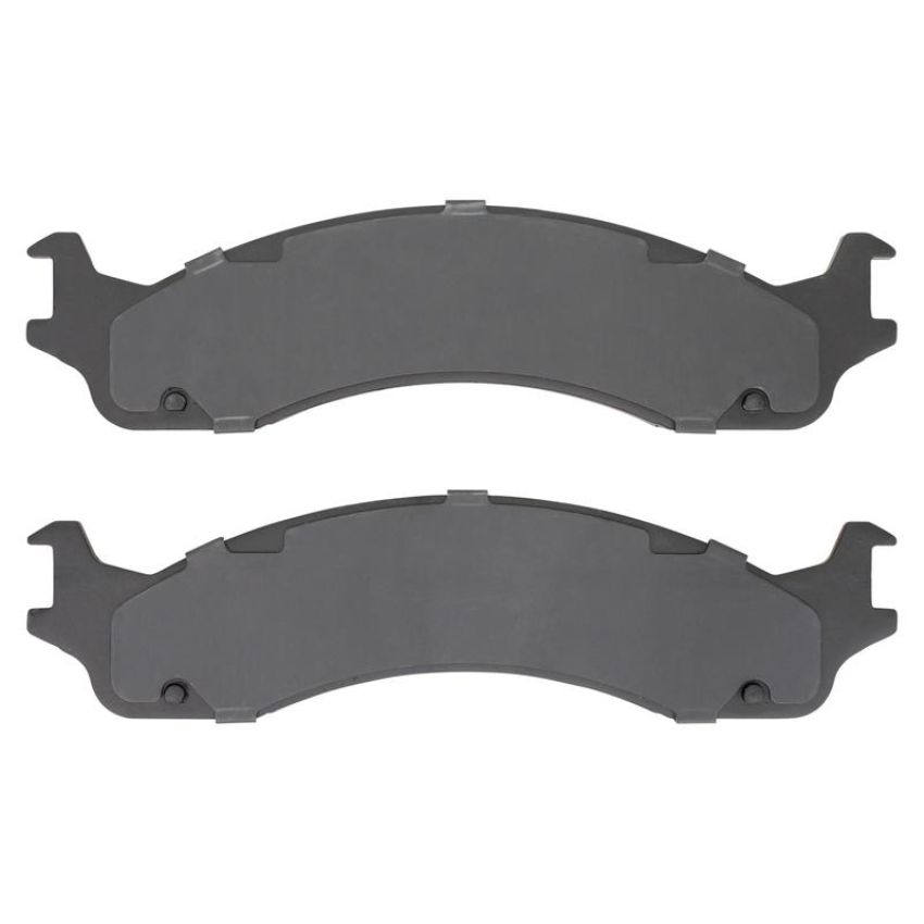 MPA 1001-0655AM Quality-Built Premium Semi-Metallic Brake Pads w/ Hardware