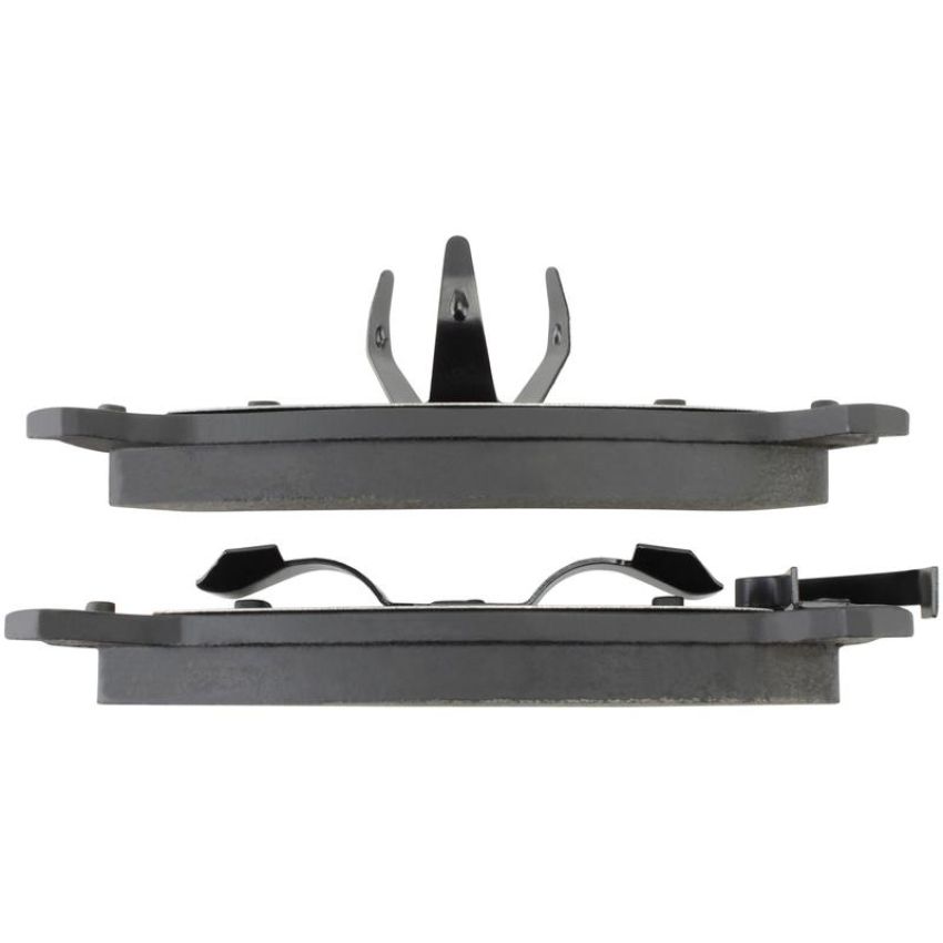 MPA 1001-0664M Quality-Built Premium Semi-Metallic Brake Pads w/ Hardware