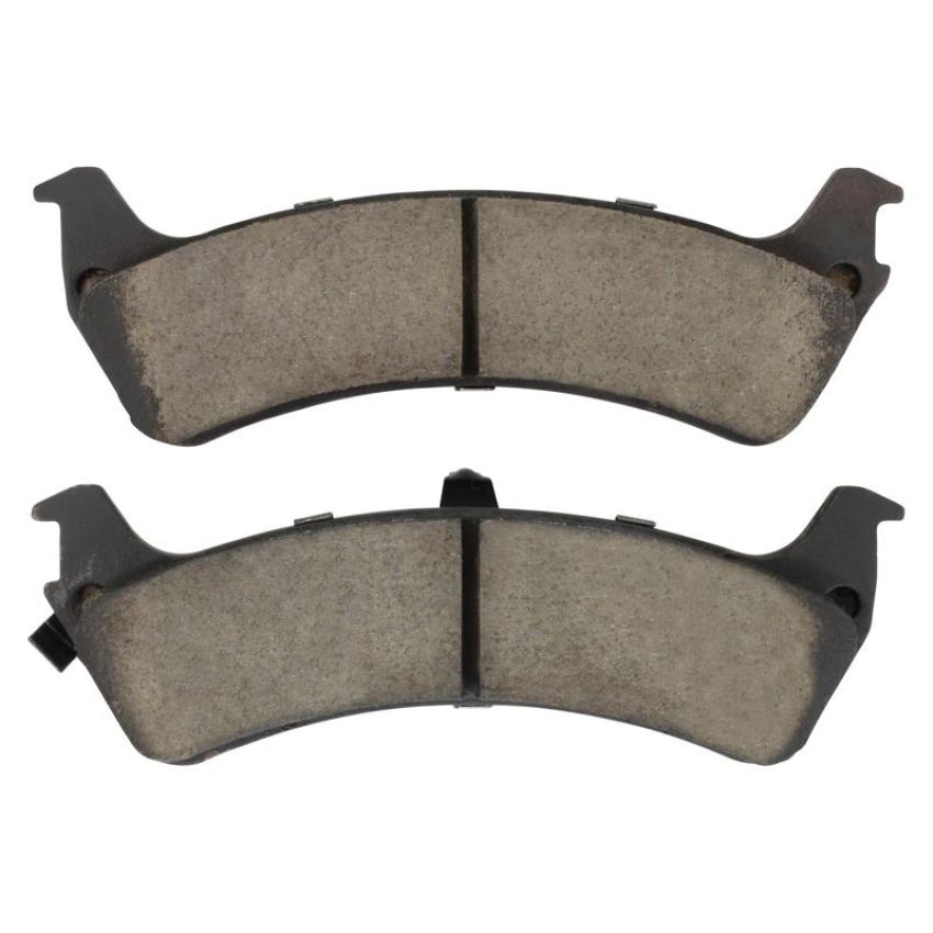 MPA 1001-0667C Quality-Built Premium Ceramic Brake Pads w/ Hardware