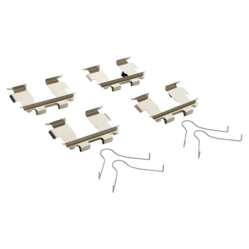 MPA 1001-0668C Quality-Built Premium Ceramic Brake Pads w/ Hardware