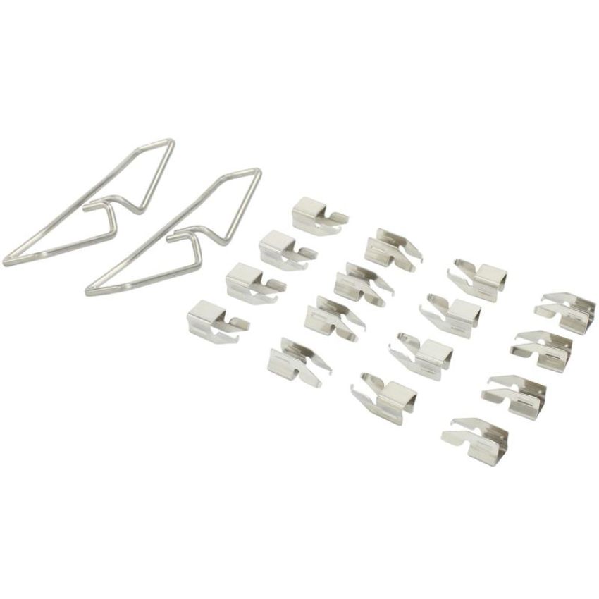 MPA 1001-0670M Quality-Built Premium Semi-Metallic Brake Pads w/ Hardware