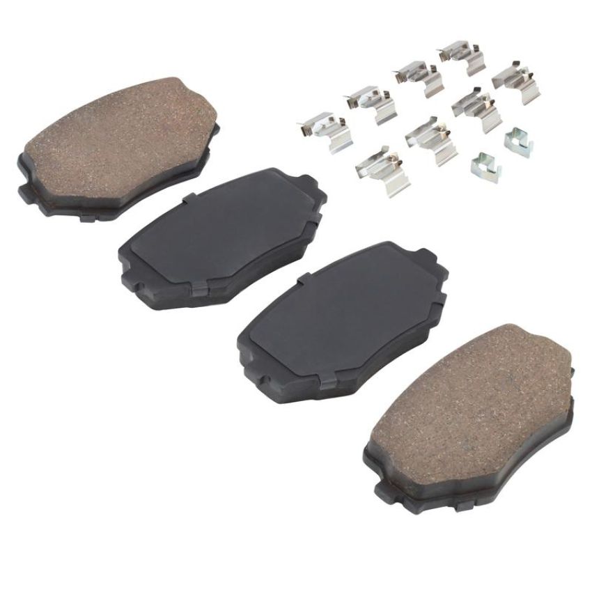MPA 1001-0680C Quality-Built Premium Ceramic Brake Pads w/ Hardware