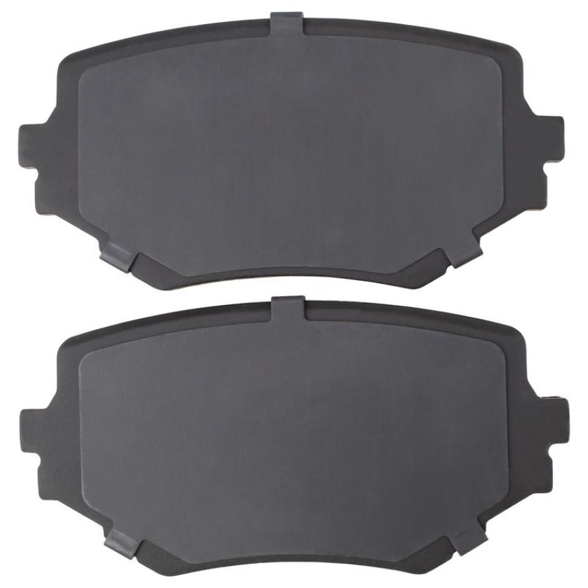 MPA 1001-0680C Quality-Built Premium Ceramic Brake Pads w/ Hardware