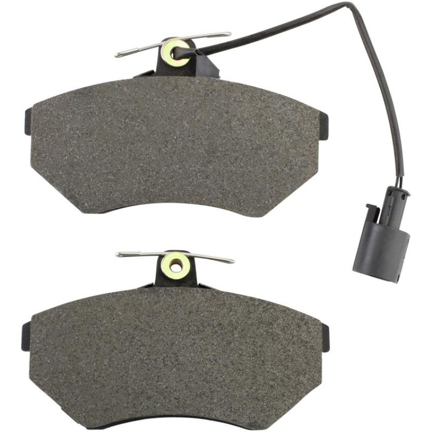 MPA 1001-0684M Quality-Built Premium Semi-Metallic Brake Pads w/ Hardware