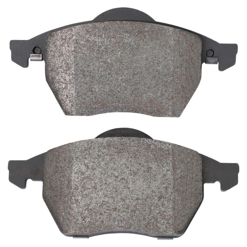 MPA 1001-0687AC Quality-Built Premium Ceramic Brake Pads w/ Hardware