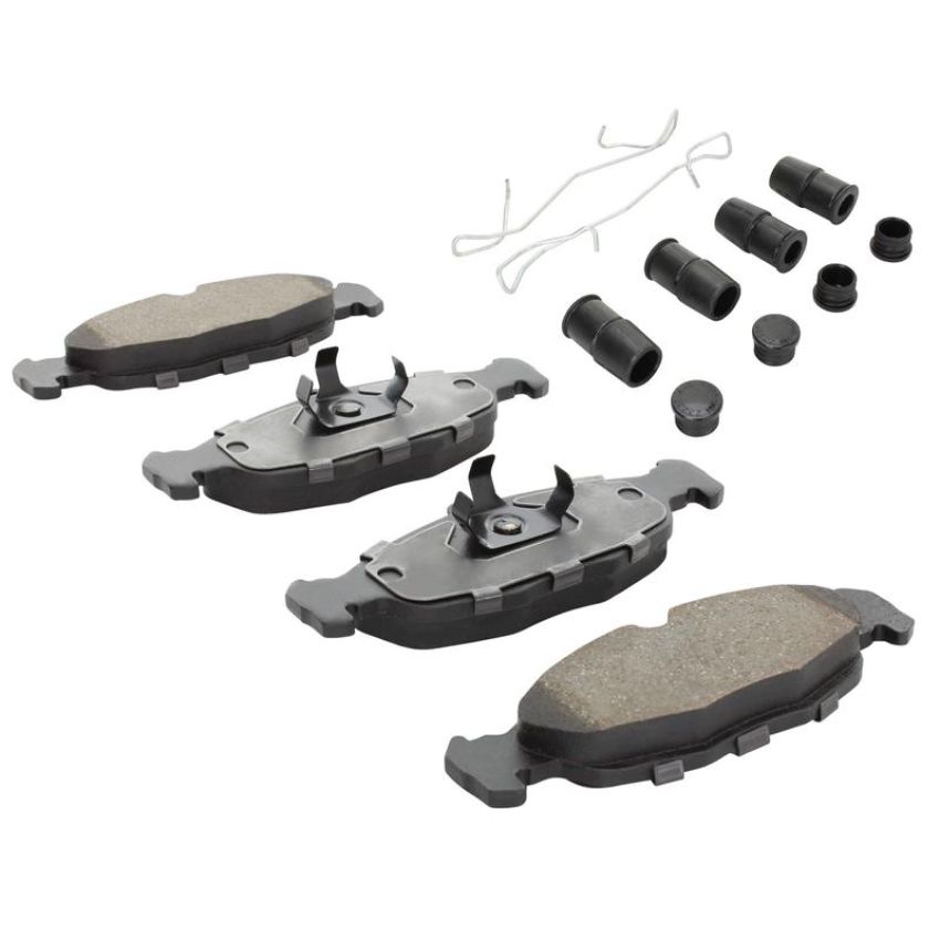 MPA 1001-0688C Quality-Built Premium Ceramic Brake Pads w/ Hardware