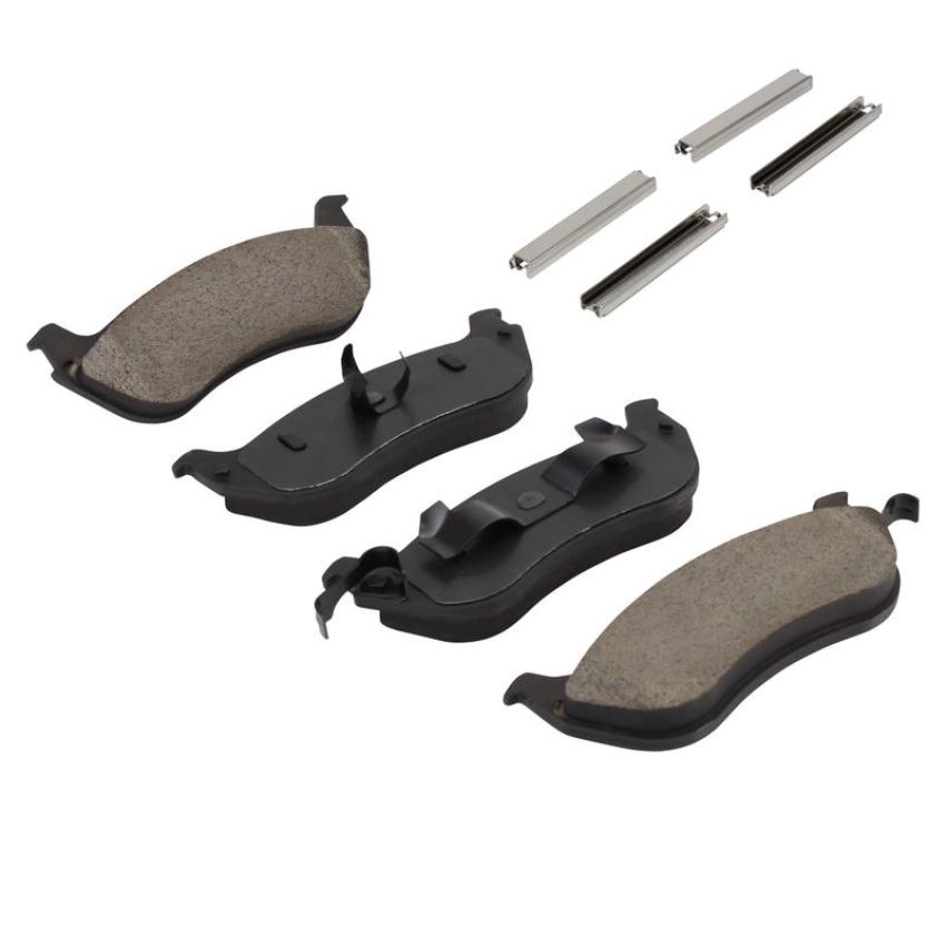 MPA 1001-0690C Quality-Built Premium Ceramic Brake Pads w/ Hardware