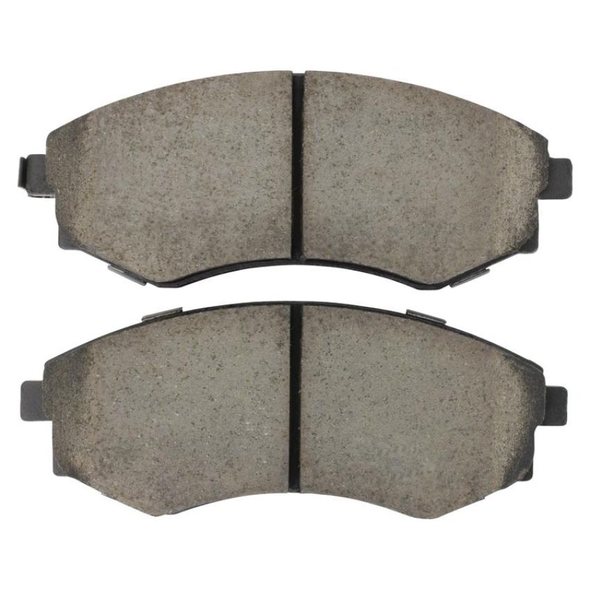 MPA 1001-0700BC Quality-Built Premium Ceramic Brake Pads w/ Hardware