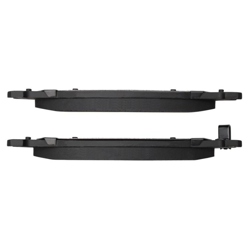 MPA 1001-0702BM Quality-Built Premium Semi-Metallic Brake Pads w/ Hardware
