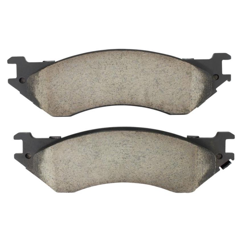 MPA 1001-0702C Quality-Built Premium Ceramic Brake Pads w/ Hardware