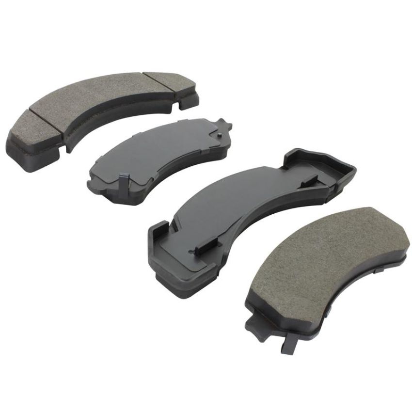 MPA 1001-0717M Quality-Built Premium Semi-Metallic Brake Pads